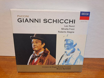 Puccini:Gianni Schicchi-Bruno Bartolett,Nucci,Freni etc. CD