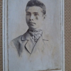 Pieni vintage pahvivalokuva 1877 - pikkukuva 1