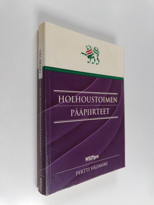 Pertti Välimäki : Holhoustoimen pääpiirteet