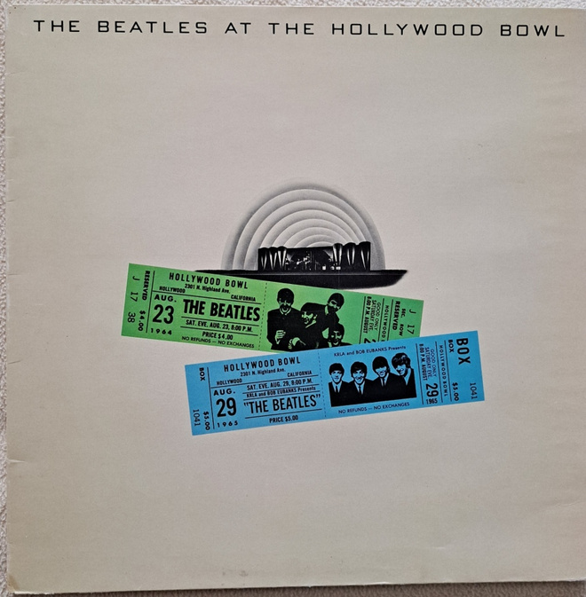THE BEATLES : AT THE HOLLYWOOD BOWL  LP