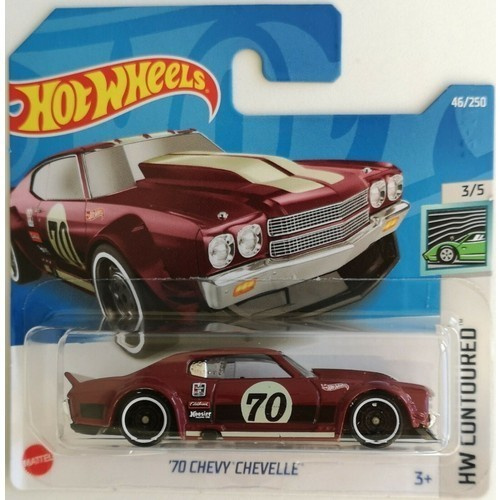 HOT WHEELS # 70 Chevy Chevelle / HW contoured