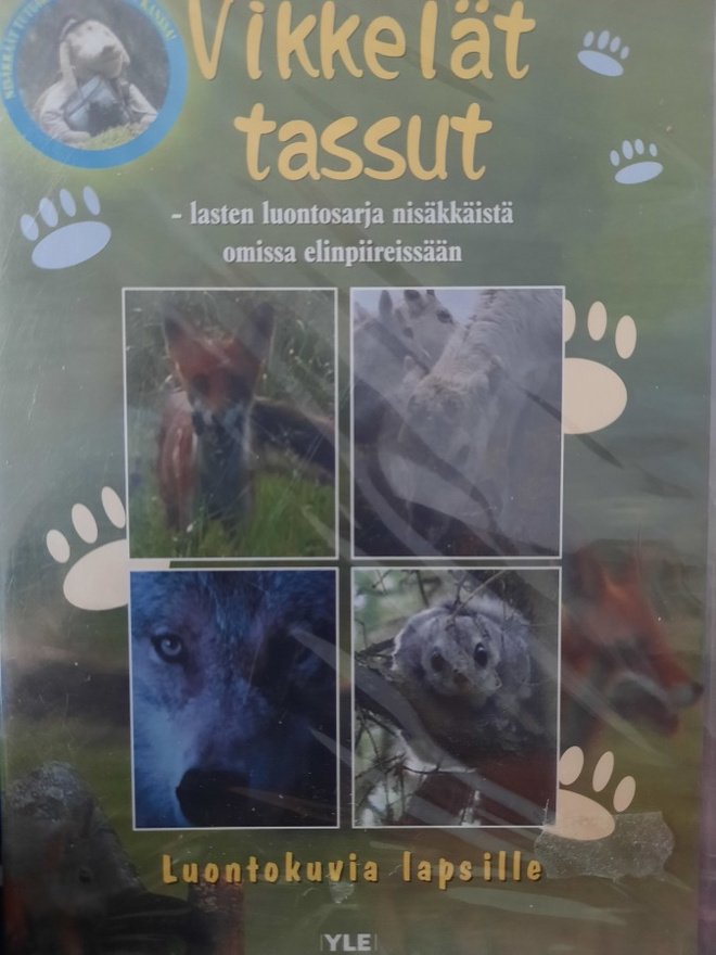VIKKELÄT TASSUT DVD UUSI