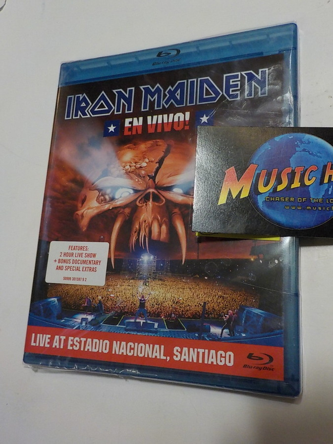 IRON MAIDEN - EN VIVO! UUSI BLU-RAY