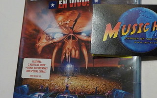IRON MAIDEN - EN VIVO! UUSI BLU-RAY