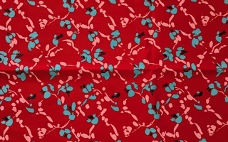 Marimekko joustava pukeutumiskangas, kesäinen kuosi