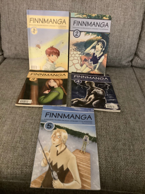 5 X FINNMANGA (1,2,3,4,5)