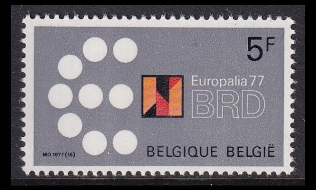 Belgia 1919 ** Europalia 77 kulttuurifestivaalit (1977)