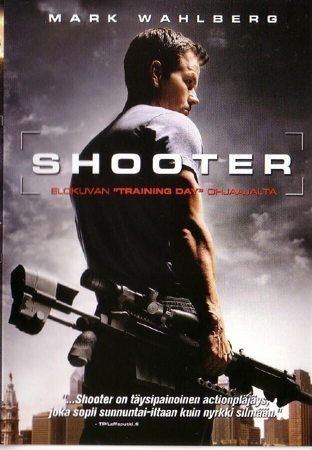 dvd, Shooter - Takaa-ajettu (Mark Wahlberg, Michael Pena) [t
