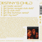 Destiny's Child • Girl CD Maxi-Single - pikkukuva 2