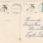 Postikortti, JOULUKORTTI, vanha v 1958 Poriin - pikkukuva 2