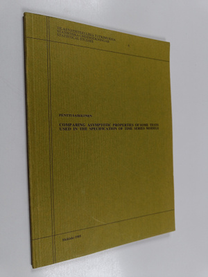 Pentti Saikkonen : Comparing Asymptotic Properties of Som...