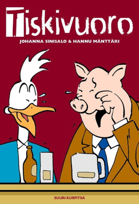 Tiskivuoro Johanna Sinisalo & Hannu Mänttäri