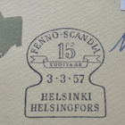 FENNO-SCANDIA 15-VUOTTA 3•3•57 HELSINKI - pikkukuva 3
