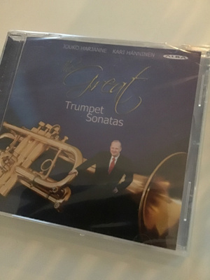 Jouko Harjanne . Great trumpet sonatas CD muoveissa