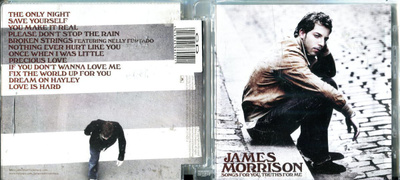 JAMES MORRISON . CD-LEVY . SONGS FOR YOU, TRUTHS FOR ME