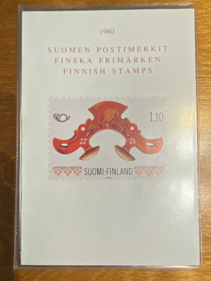 SUOMEN POSTIMERKIT 1980 VUOSILAJITELMA**