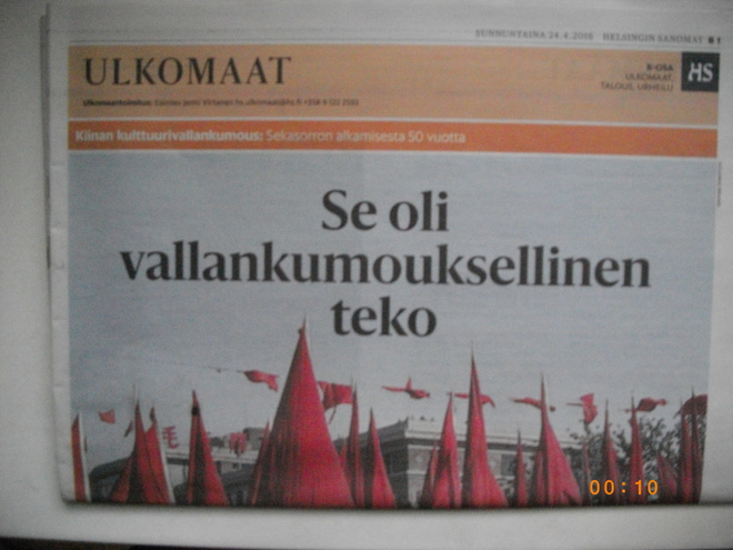 Helsingin Sanomat 24.4.2016 - B-osa (23.7)