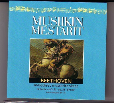 cd, Beethoven: Sinfonia n:o 3, Es, op. 53 "Eroica" [classic]
