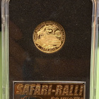 2 x Safari-Rally: .. Kultaa 1/10 oz + Platinaa 4,2 g (999). - pikkukuva 2