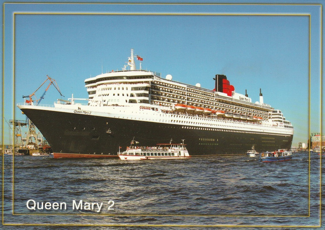 LAIVAKORTTI - QUEEN MARY 2