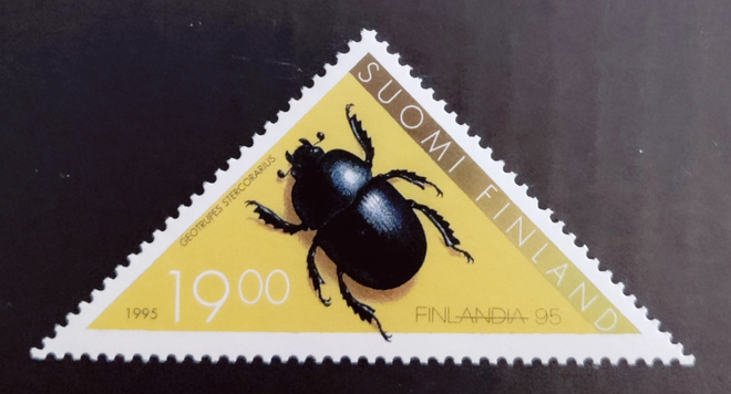1995 Finlandia 95 kovakuoriainen 19,00 mk **
