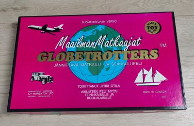 Maailman Matkaajat Globetrotters -lautapeli