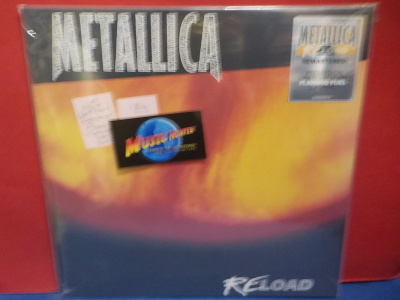 METALLICA - RELOAD 2025 UUSI "SS" LP