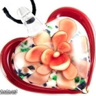 1040 .. Murano Käsityö Lampwork Taidelasi .. Kaulakoru - pikkukuva 1