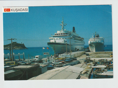 Postikortti, LAIVAT, Kusadasi