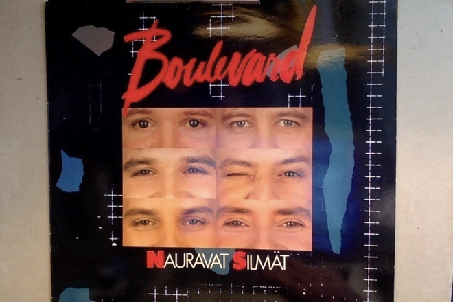 BOULEVARD  ::  NAURAVAT SILMÄT  ::  VINYYLI  LP   FIN - 1988