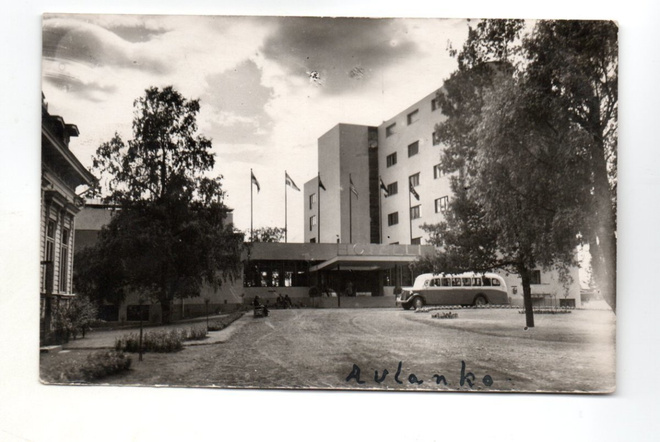 Hämeenlinna / Aulanko:  Hotelli ja linja-auto 1939