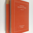 Edmund Husserl : Logical investigations, Vol. 1-2 - pikkukuva 1