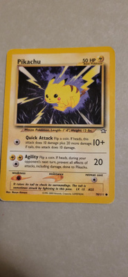 Pikachu 70/111 Pokemon Neo Genesis card