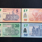 Central bank of Nigeria 4 kpl - British Africa 4 kpl Plastic - pikkukuva 2