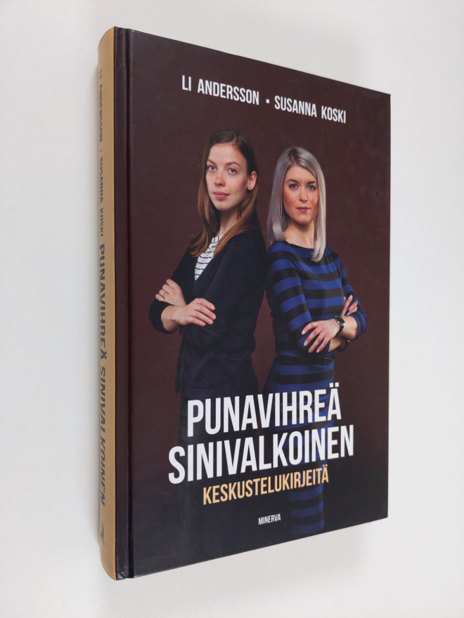 Li Andersson : Punavihreä, sinivalkoinen : keskustelukirj...