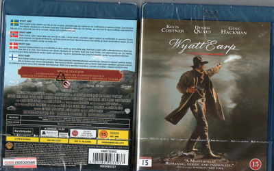 Wyatt Earp (18 427) UUSI -FI- BLU-RAY nordic, kevin costner