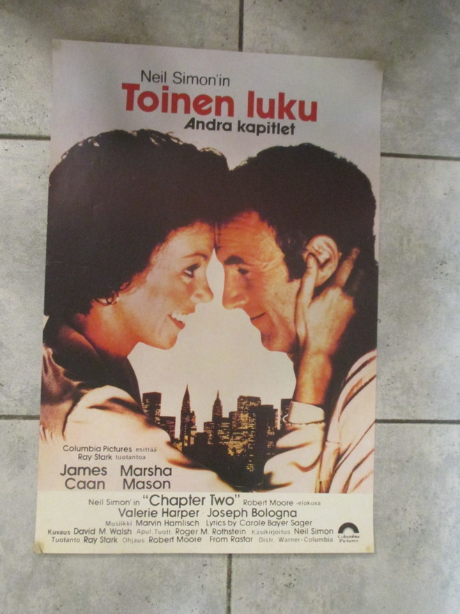 VANHA ELOKUVAJULISTE - TOINEN LUKU