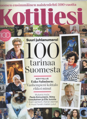 Kotiliesi n:o 6 2022 Esko. Ella. Katri & Laura. Tanja & Vesa