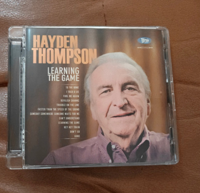 Hayden Thompson: Learning The Game CD