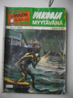 Jännäri-sarja Nro 1/1976: Vakooja myytävänä  (25.2)