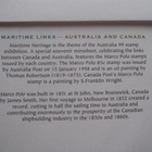 Australia-Canada yhteisjulkaisu purjeveneet pienoisarkki - pikkukuva 3