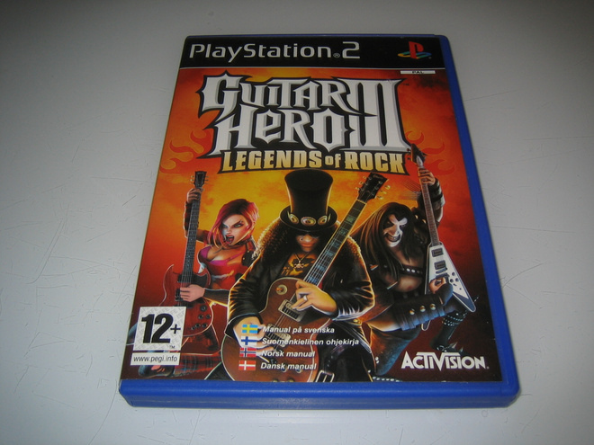 Guitar Hero III: Legends Of Rock **PS2**
