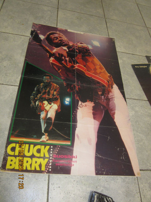 Chuck Berry juliste – Suosikki-lehden liite 70-luku