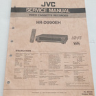 JVC VCR VIDEOT KORJAUSMANUAALI SERVICE MANUAL HR-D990EH - pikkukuva 1