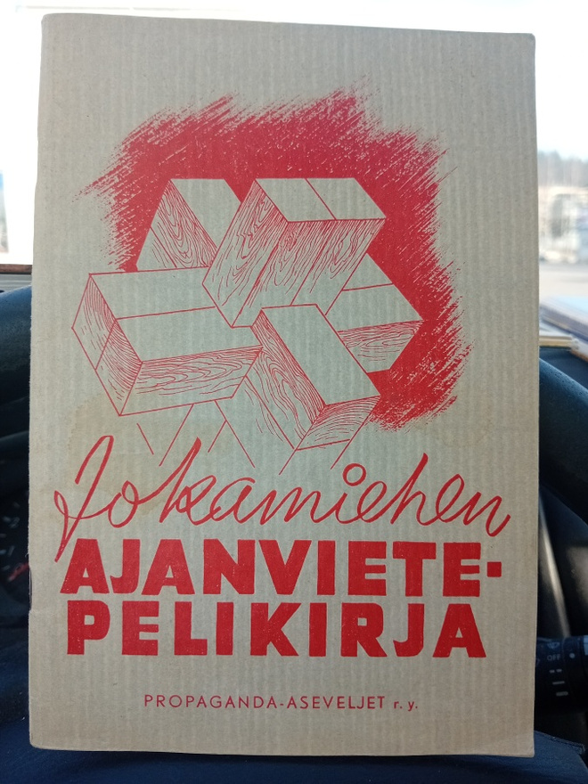Jokamiehen ajanvietepelikirja ( 1943 ) SIS POSTIKULU