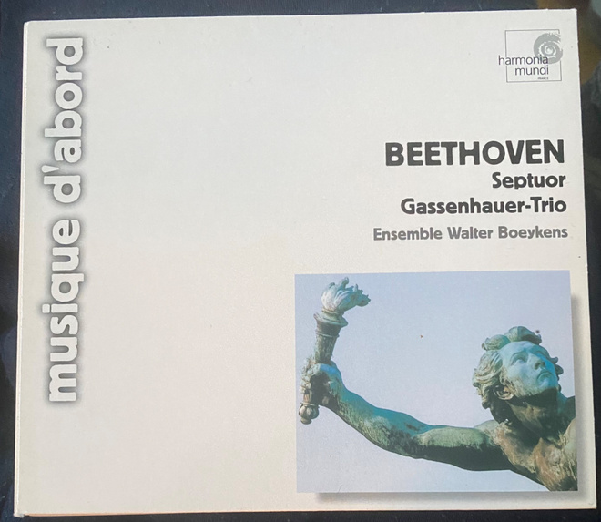 Beethoven: Septuor, Gassenhauser-Trio cd