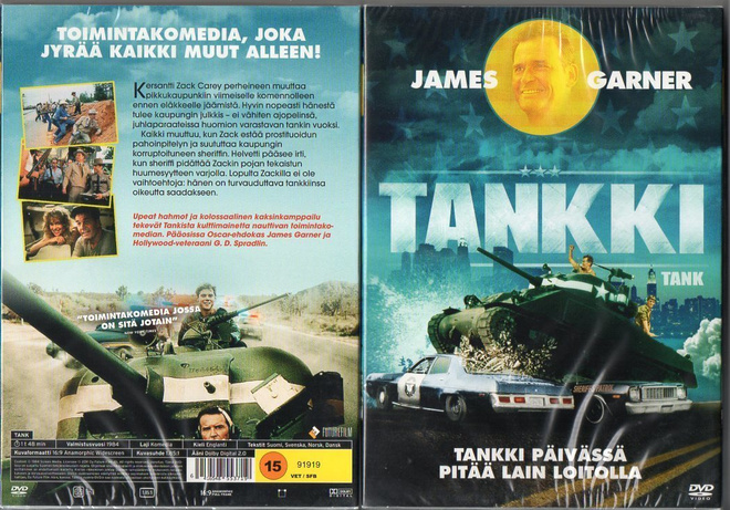 Tankki	(51 341)	UUSI	-FI-	DVD	slipcase,		james gardner	1984