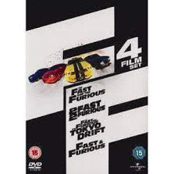 Fast & Furious 1-4 Box Set (ei Suomi-txt) (DVD)