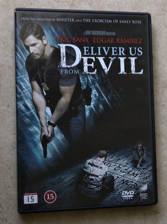 Deliver us from evil, DVD. Eric Bana