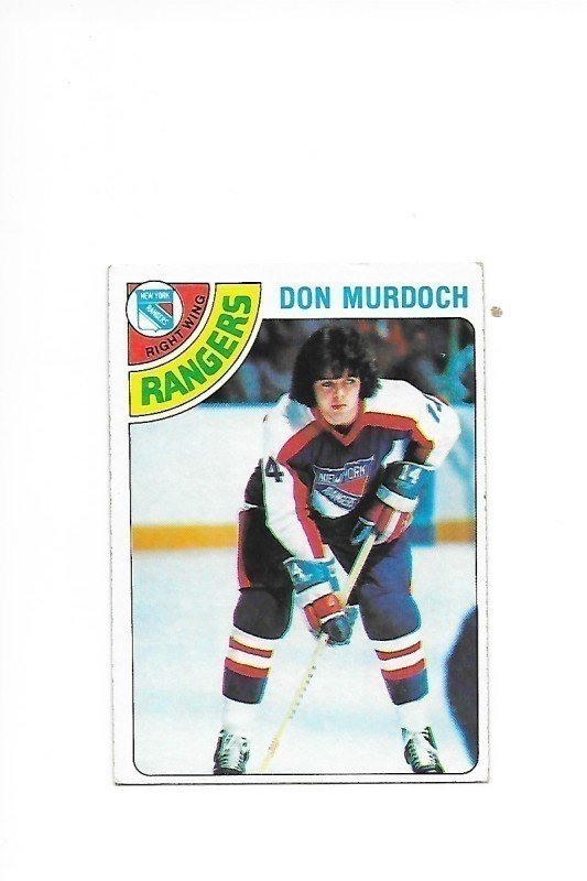 1978-79 Topps #11 Don Murdoch New York Rangers